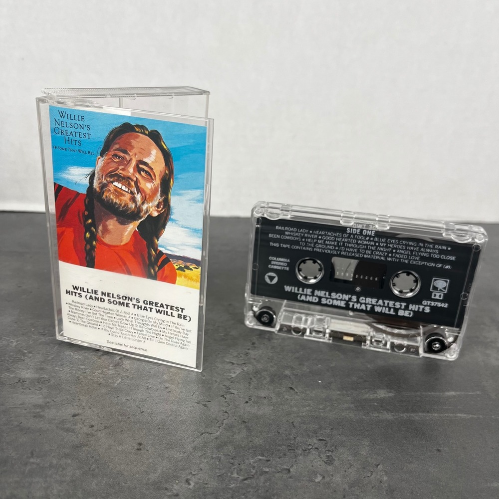Willie Nelson Greatest Hits And‎ Some That Will Be Cassette Tape 1981 CGT-37542
